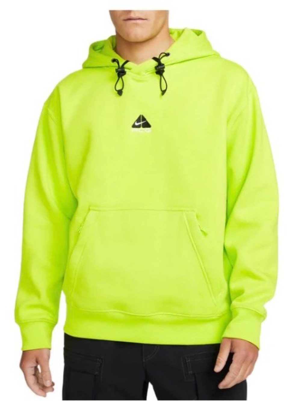 Nike ACG Neon Lime Crewneck Hoodie